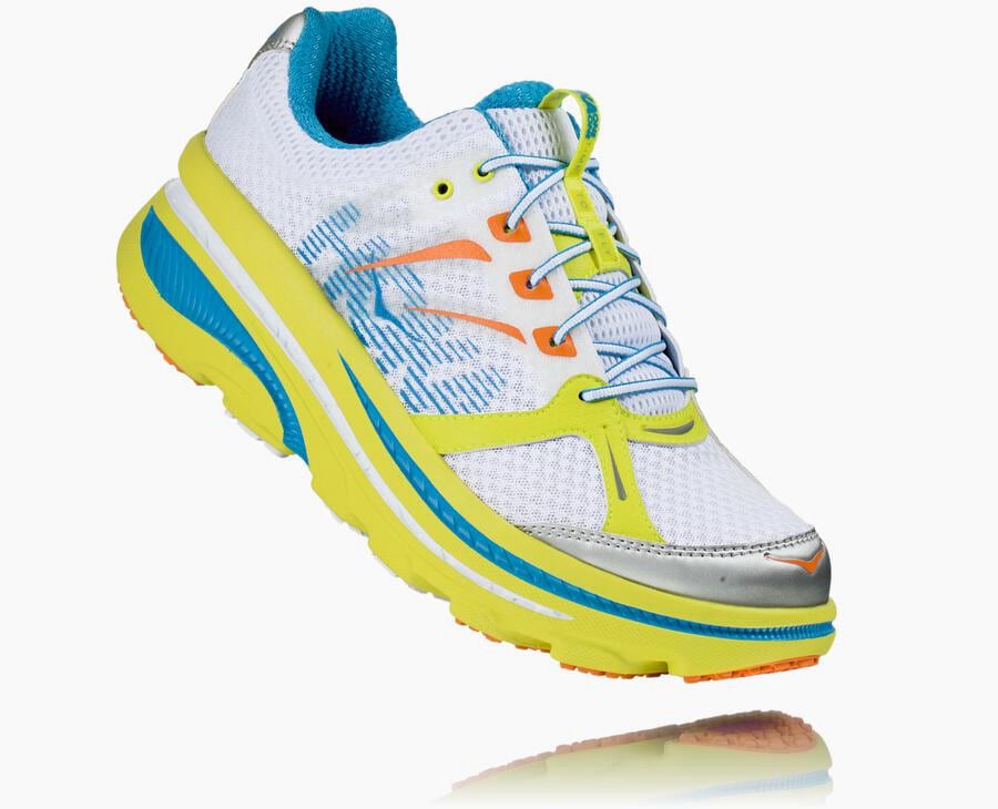 Hoka One One Bondi B Löparskor Herr - Vita - MYVDC-1246